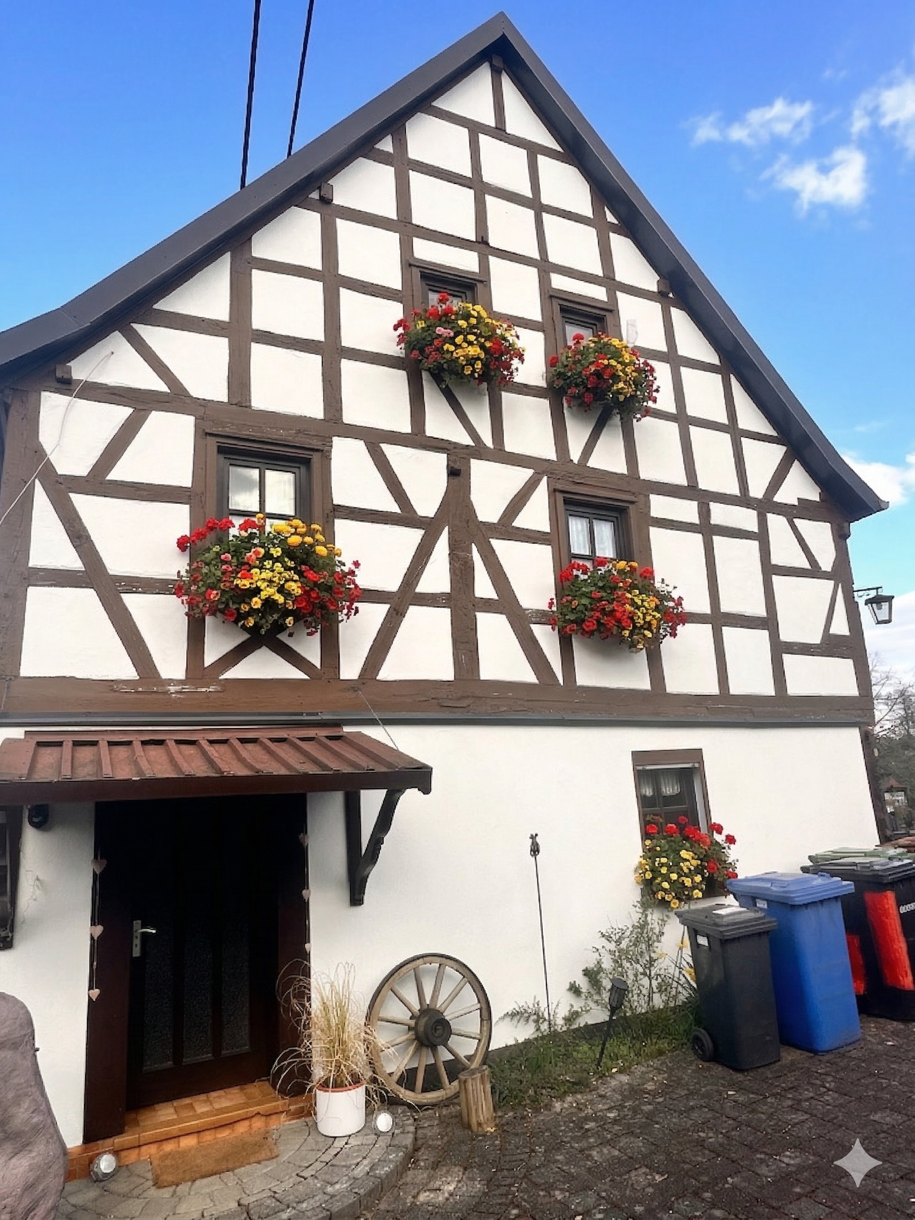 Außenansicht der Fachwerkidylle