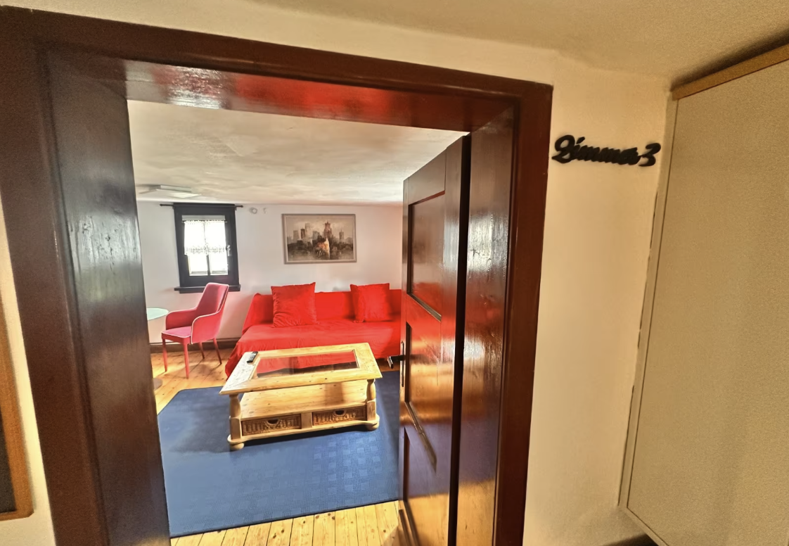 Wohnbereich der Fachwerkidylle im Westerwald